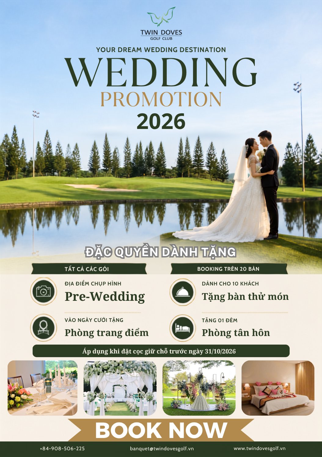 Wedding Promotion 2026 — Exclusive Privileges for Your Big Day